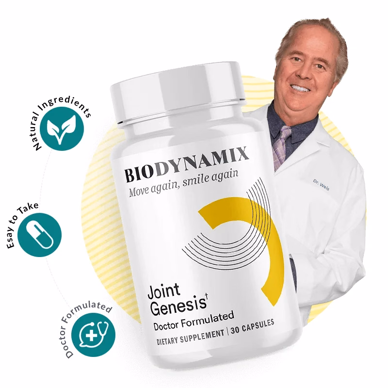 Joint Genesis bottle, official product photo